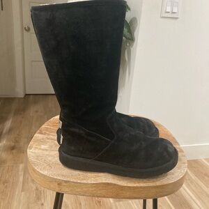 UGG Black Suede Boots